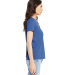 Bella + Canvas 6400 Ladies' Relaxed Heather CVC Sh in Heather true royal
