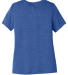 Bella + Canvas 6400 Ladies' Relaxed Triblend T-Shi in Blue triblend