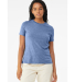 Bella + Canvas 6400 Ladies' Relaxed Triblend T-Shi in Blue triblend