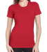 Next Level 3900 Boyfriend Tee  in Red