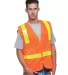 Bayside Apparel 3786 Unisex ANSI Surveyor Vest in Bright orange