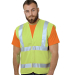 Bayside Apparel 3789 Unisex ANSI Economy Vest in Lime green