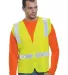 Bayside Apparel 3788 Unisex ANSI Surveyor Vest in Lime green