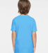 LA T 6101 Youth Fine Jersey T-Shirt in Aqua