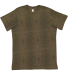 LA T 6101 Youth Fine Jersey T-Shirt in Green reptile