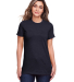 Gildan 64001LCVC Ladies' Softstyle CVC T-Shirt in Navy mist