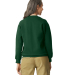 Gildan SF000 Adult Softstyle® Fleece Crew Sweatsh in Forest green