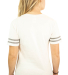 Gildan 500VTL Heavy Cotton™ Ladies' Victory T-Sh in White/ graphite heather