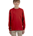 Jerzees 29BLR Youth DRI-POWER® ACTIVE Long-Sleeve in True red