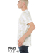 Bella + Canvas 3100RD Unisex Tie Dye T-Shirt in White/ olive oil