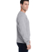 J America 8870 Adult Triblend Crewneck Sweatshirt in Grey triblend