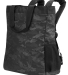 North End NE901 Convertible Backpack Tote in Black/ carbon