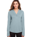 North End NE400W Ladies' Jaq Snap-Up Stretch Perfo in Opal blue