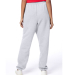 Hanes P650 Polyester Fleece Pant in Light steel