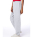 Hanes P650 Polyester Fleece Pant in Light steel