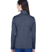 Devon and Jones DG798W Ladies' Newbury Mélange Fl in Navy heather