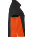 Harriton M586W Ladies' Flash IL Colorblock Short S in Black/ team orange