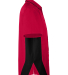 Harriton M586 Men's Flash IL Colorblock Short Slee in Red/ black