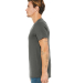 Bella + Canvas 3005 Unisex Jersey Short-Sleeve V-N in Asphalt