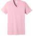 Bella + Canvas 3005 Unisex Jersey Short-Sleeve V-N in Pink