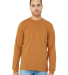 Bella + Canvas 3501 Unisex Jersey Long-Sleeve T-Sh in Toast