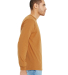 Bella + Canvas 3501 Unisex Jersey Long-Sleeve T-Sh in Toast