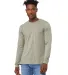 Bella + Canvas BC3501CVC Unisex CVC Jersey Long-Sl HEATHER STONE