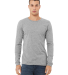 Bella + Canvas BC3501CVC Unisex CVC Jersey Long-Sl in Athletic heather