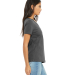 Bella + Canvas 6405 Ladies' Relaxed Jersey V-Neck  in Asphalt