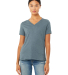 Bella + Canvas BC6405CVC Ladies' Relaxed Heather C in Heather slate