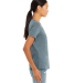 Bella + Canvas BC6405CVC Ladies' Relaxed Heather C in Heather slate