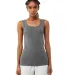 Bella + Canvas 1081 Ladies' Micro Ribbed Tank DEEP HEATHER