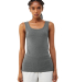 Bella + Canvas 1081 Ladies' Micro Ribbed Tank in Deep heather