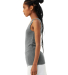 Bella + Canvas 1081 Ladies' Micro Ribbed Tank in Deep heather