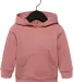 Bella + Canvas 3719T Toddler Sponge Fleece Pullove MAUVE