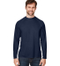 Core 365 CE110 Unisex Ultra UVP™ Long-Sleeve Rag in Classic navy