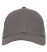 econscious EC7025 6-Panel Organic Cotton Baseball  in Charcoal