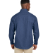 Harriton M540 Men's Denim Shirt-Jacket in Dark denim