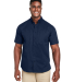 Harriton M585 Men's Advantage IL Short-Sleeve Work in Dark navy