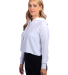 Next Level Apparel 9384 Ladies' Cropped Pullover H in White