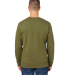 J America 8424JA Unisex Premium Fleece Sweatshirt in Military green