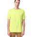 Hanes GDH100 Men's Garment-Dyed T-Shirt in Chic lime