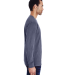 Hanes GDH200 Unisex Garment-Dyed Long-Sleeve T-Shi in Anchor slate