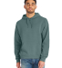 Hanes GDH450 Unisex Pullover Hooded Sweatshirt in Cypress green