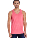 Hanes GDH300 Unisex Garment-Dyed Tank in Coral craze