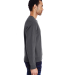Hanes GDH400 Unisex Crew Sweatshirt in New railroad grey