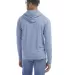 Hanes GDH280 Unisex Jersey Hooded T-Shirt in Saltwater