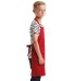 Artisan Collection by Reprime RP149 Youth Apron in Red