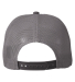 Big Accessories BA682 All-Mesh Patch Trucker Hat in Dark charcoal/ dark charcoal