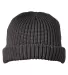 Big Accessories BA698 Dock Beanie in Charcoal